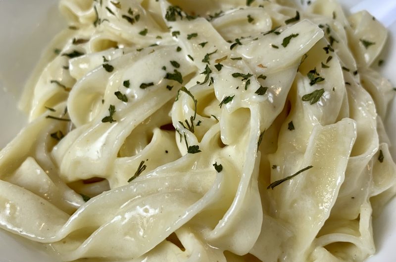 Gluten Free Fettuccine Alfredo