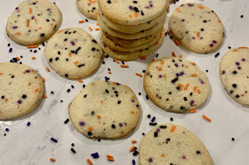 Slice n' Bake Halloween Cookies